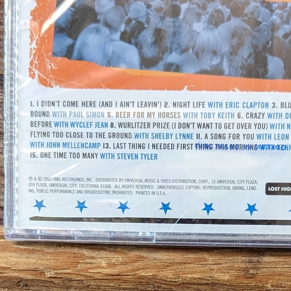 3/$10 New Sealed CD Willie Nelson Live & Kickin' With Friends - Picture 3 of 9